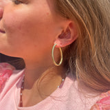 Everyday Glam Hoop Earrings