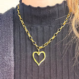 Chan Sutt | Open Heart Necklace