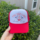 Trump Girl Social Club Trucker Hat- Red