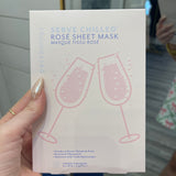 Serve Chilled Rosé Sheet Mask