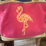 Cabana Tote - Hot Pink Flamingo