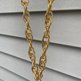 Gold Chain with Bee Medallion Necklace