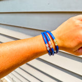 BuDhaGirl Three Kings All Weather Bangles - Lapis