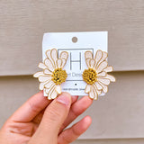 Blossom Breeze Earrings- Ivory