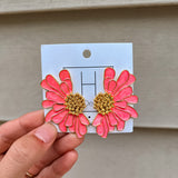 Blossom Breeze Earrings- Pink