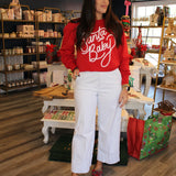 Mary Square | Kelly Sweatshirt - Santa Baby
