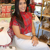 Home For The Holidays Top - Red