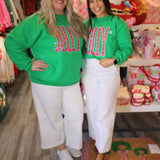 Bold + Bright Jolly Green Sweatershhirt - Final Sale