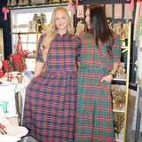 Under The Mistletoe Skirt Set - Green