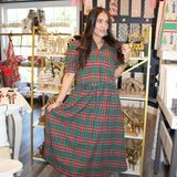 Under The Mistletoe Skirt Set - Green