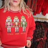 Simply | Varsity Holiday Crew Neck - Nutcracker