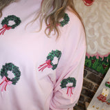 Mary Square | Millie Sweatshirt - Wreaths
