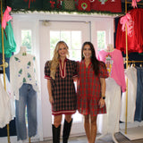 Wrapped Up Nice Dress - Red