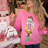 Queen Of Sparkles | Pink Candyland Nutcracker Sweatshirt - Final Sale