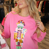 Queen Of Sparkles | Pink Candyland Nutcracker Sweatshirt - Final Sale