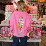 Queen Of Sparkles | Pink Candyland Nutcracker Sweatshirt - Final Sale