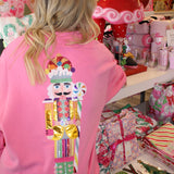 Queen Of Sparkles | Pink Candyland Nutcracker Sweatshirt - Final Sale