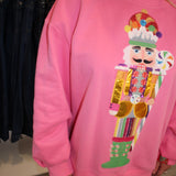 Queen Of Sparkles | Pink Candyland Nutcracker Sweatshirt - Final Sale