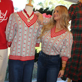 Mary Square | Faith In A Bow Sweater - Ivory