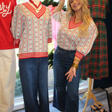 Mary Square | Faith In A Bow Sweater - Ivory