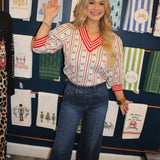 Mary Square | Faith In A Bow Sweater - Ivory