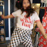 Oh What Fun Red Ringer Tee - Final Sale