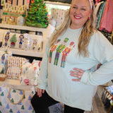 Candy Nutcracker Sequin Sweatshirt - Final Sale