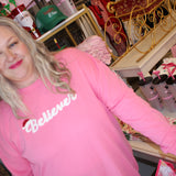 Believer Crewel Sweatshirt - Final Sale
