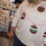 Mary Square | Sarah Sweatshirt - Ornaments