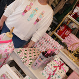 Mary Square | Sarah Sweatshirt - Three Nutcrackers