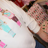 Mary Square | Sarah Sweatshirt - Three Nutcrackers