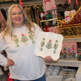 Watercolor Nutcracker Trio Sweatshirt - Final Sale