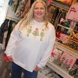 Watercolor Nutcracker Trio Sweatshirt - Final Sale