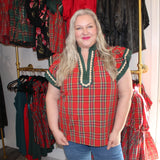 Oh So Merry Top - Red