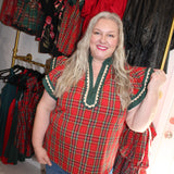 Oh So Merry Top - Red