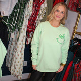 In My Grinch Era Sweatshirt- Green