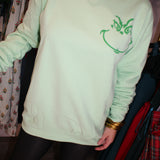 In My Grinch Era Sweatshirt- Green