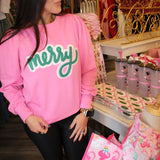 Mary Square | Kelly Merry Sweater - Pink