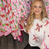 Mary Square | Millie Sweatshirt - Bows