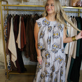 Adrienne | Ellie Maxi Skirt - Midnight Gaze