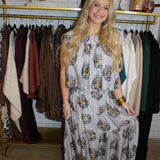 Adrienne | Ellie Maxi Skirt - Midnight Gaze