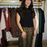 Check The Mirror Sweater - Black