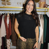 Check The Mirror Sweater - Black