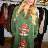 Emilia Harvest Dress Olive