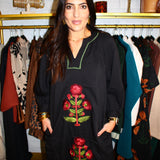 Emilia Harvest Dress Black