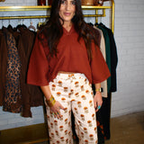 Harvest Bloom Pant Ecru