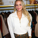 Mary Square | Ophelia Top - Ivory