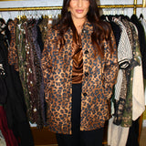 Sharon Animal Print Coat - Leopard