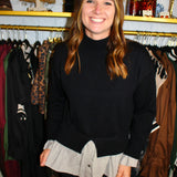 What If I Fall Top - Black