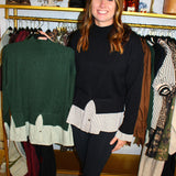 What If I Fall Top - Olive